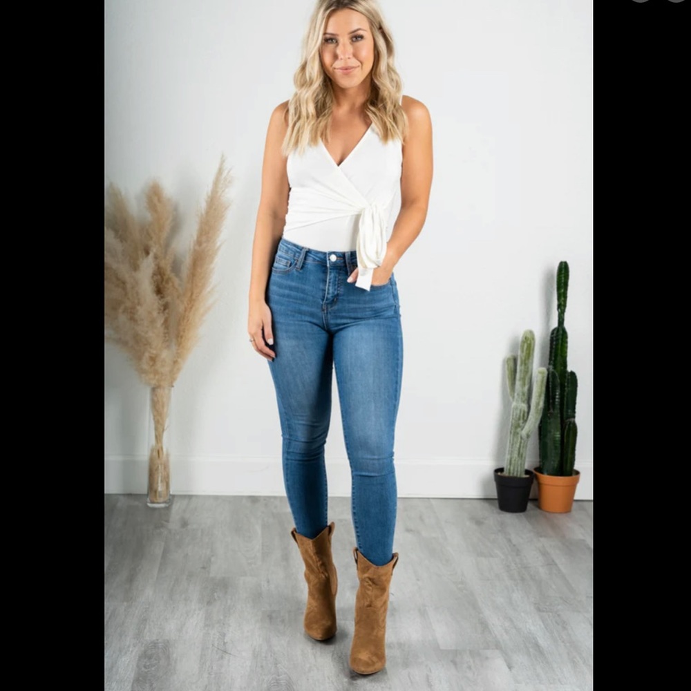 Kancan Midrise Estillo Skinny Jeans